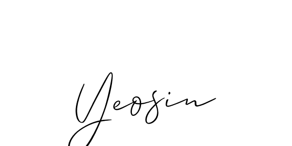 You can use this online signature creator to create a handwritten signature for the name Yeosin. This is the best online autograph maker. Yeosin signature style 2 images and pictures png