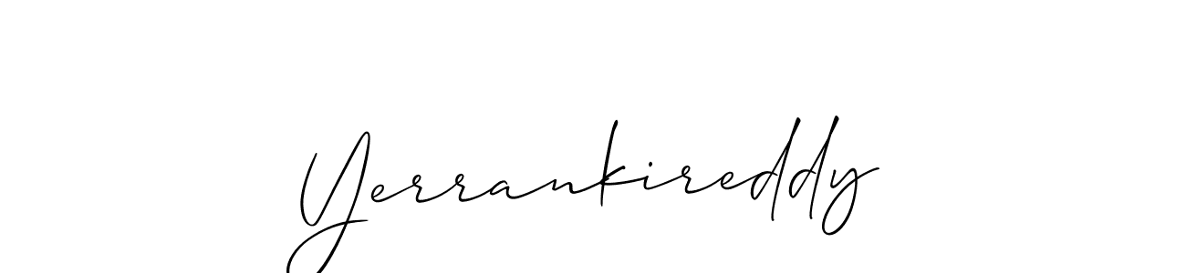 Best and Professional Signature Style for Yerrankireddy. Allison_Script Best Signature Style Collection. Yerrankireddy signature style 2 images and pictures png