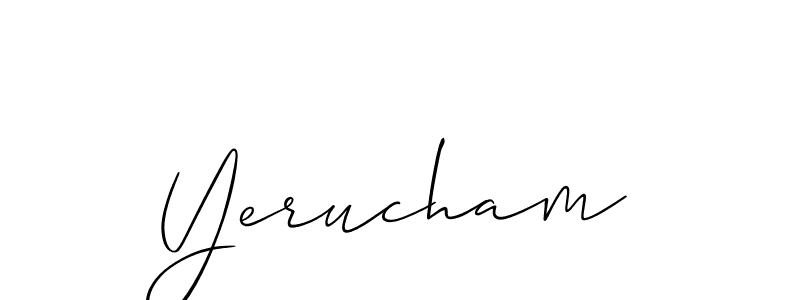 Here are the top 10 professional signature styles for the name Yerucham. These are the best autograph styles you can use for your name. Yerucham signature style 2 images and pictures png