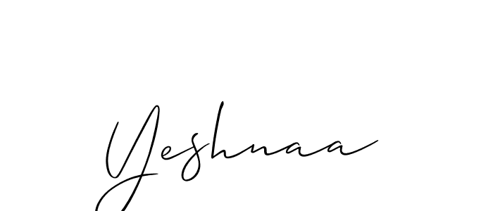 Make a short Yeshnaa signature style. Manage your documents anywhere anytime using Allison_Script. Create and add eSignatures, submit forms, share and send files easily. Yeshnaa signature style 2 images and pictures png