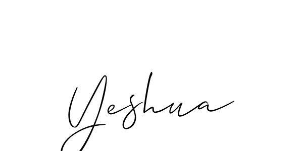 Make a short Yeshua signature style. Manage your documents anywhere anytime using Allison_Script. Create and add eSignatures, submit forms, share and send files easily. Yeshua signature style 2 images and pictures png