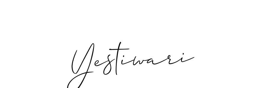 This is the best signature style for the Yestiwari name. Also you like these signature font (Allison_Script). Mix name signature. Yestiwari signature style 2 images and pictures png