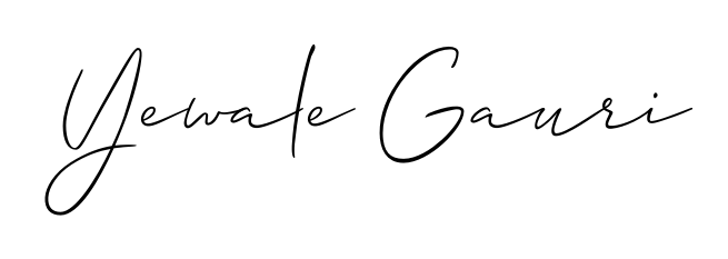 Create an unforgettable impression when signing with Yewale Gauri name styled in Allison_Script typography. 100% free online generator. Yewale Gauri signature style 2 images and pictures png