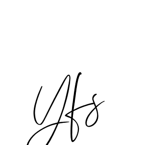 It looks lik you need a new signature style for name Yfs. Design unique handwritten (Allison_Script) signature with our free signature maker in just a few clicks. Yfs signature style 2 images and pictures png