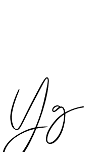 Allison_Script is a professional signature style that is perfect for those who want to add a touch of class to their signature. It is also a great choice for those who want to make their signature more unique. Get Yg name to fancy signature for free. Yg signature style 2 images and pictures png