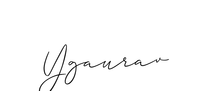 Also You can easily find your signature by using the search form. We will create Ygaurav name handwritten signature images for you free of cost using Allison_Script sign style. Ygaurav signature style 2 images and pictures png