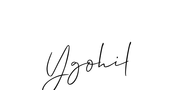 Once you've used our free online signature maker to create your best signature Allison_Script style, it's time to enjoy all of the benefits that Ygohil name signing documents. Ygohil signature style 2 images and pictures png