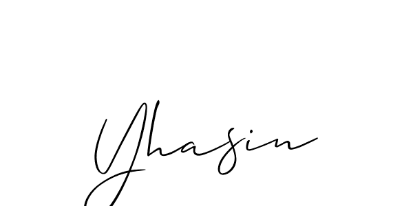 Once you've used our free online signature maker to create your best signature Allison_Script style, it's time to enjoy all of the benefits that Yhasin name signing documents. Yhasin signature style 2 images and pictures png