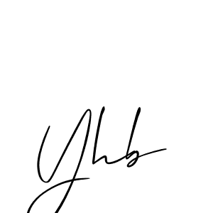 Make a short Yhb signature style. Manage your documents anywhere anytime using Allison_Script. Create and add eSignatures, submit forms, share and send files easily. Yhb signature style 2 images and pictures png