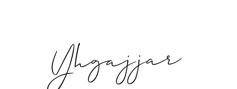 Make a beautiful signature design for name Yhgajjar. Use this online signature maker to create a handwritten signature for free. Yhgajjar signature style 2 images and pictures png