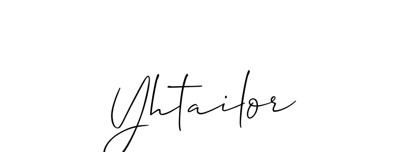 Make a beautiful signature design for name Yhtailor. Use this online signature maker to create a handwritten signature for free. Yhtailor signature style 2 images and pictures png