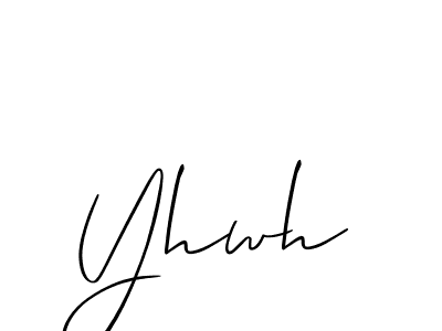 How to Draw Yhwh signature style? Allison_Script is a latest design signature styles for name Yhwh. Yhwh signature style 2 images and pictures png
