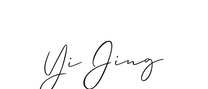 Check out images of Autograph of Yi Jing name. Actor Yi Jing Signature Style. Allison_Script is a professional sign style online. Yi Jing signature style 2 images and pictures png