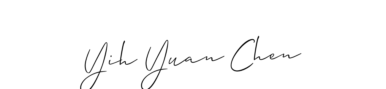 Also we have Yih Yuan Chen name is the best signature style. Create professional handwritten signature collection using Allison_Script autograph style. Yih Yuan Chen signature style 2 images and pictures png