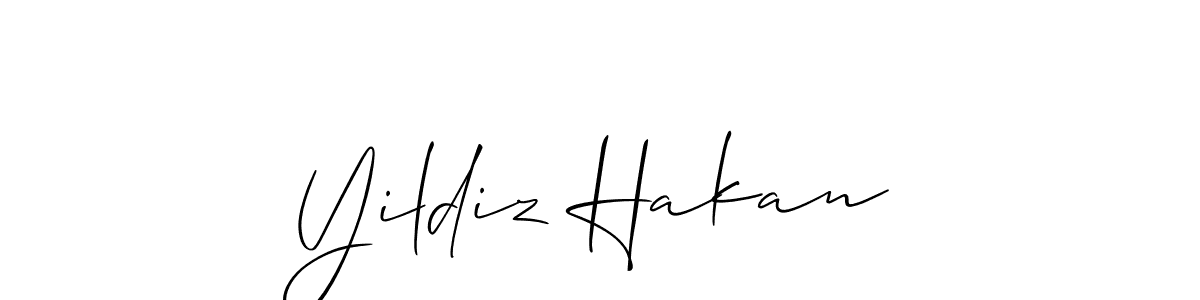 It looks lik you need a new signature style for name Yildiz Hakan. Design unique handwritten (Allison_Script) signature with our free signature maker in just a few clicks. Yildiz Hakan signature style 2 images and pictures png