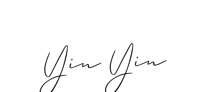 Check out images of Autograph of Yin Yin name. Actor Yin Yin Signature Style. Allison_Script is a professional sign style online. Yin Yin signature style 2 images and pictures png