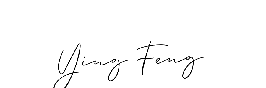 Once you've used our free online signature maker to create your best signature Allison_Script style, it's time to enjoy all of the benefits that Ying Feng name signing documents. Ying Feng signature style 2 images and pictures png