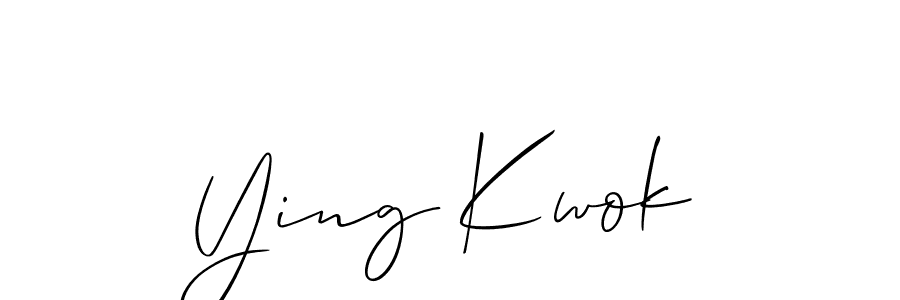 Once you've used our free online signature maker to create your best signature Allison_Script style, it's time to enjoy all of the benefits that Ying Kwok name signing documents. Ying Kwok signature style 2 images and pictures png