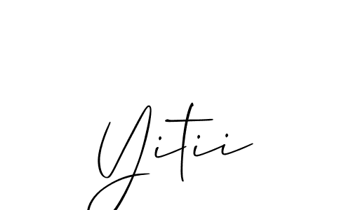 Check out images of Autograph of Yitii name. Actor Yitii Signature Style. Allison_Script is a professional sign style online. Yitii signature style 2 images and pictures png