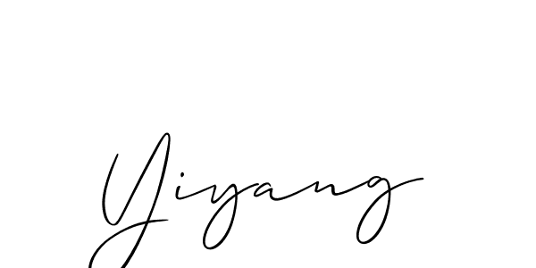 Once you've used our free online signature maker to create your best signature Allison_Script style, it's time to enjoy all of the benefits that Yiyang name signing documents. Yiyang signature style 2 images and pictures png