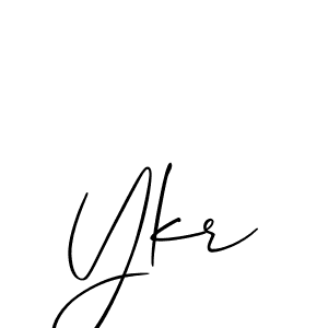You can use this online signature creator to create a handwritten signature for the name Ykr. This is the best online autograph maker. Ykr signature style 2 images and pictures png