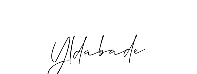 Check out images of Autograph of Yldabade name. Actor Yldabade Signature Style. Allison_Script is a professional sign style online. Yldabade signature style 2 images and pictures png