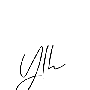 Once you've used our free online signature maker to create your best signature Allison_Script style, it's time to enjoy all of the benefits that Ylh name signing documents. Ylh signature style 2 images and pictures png