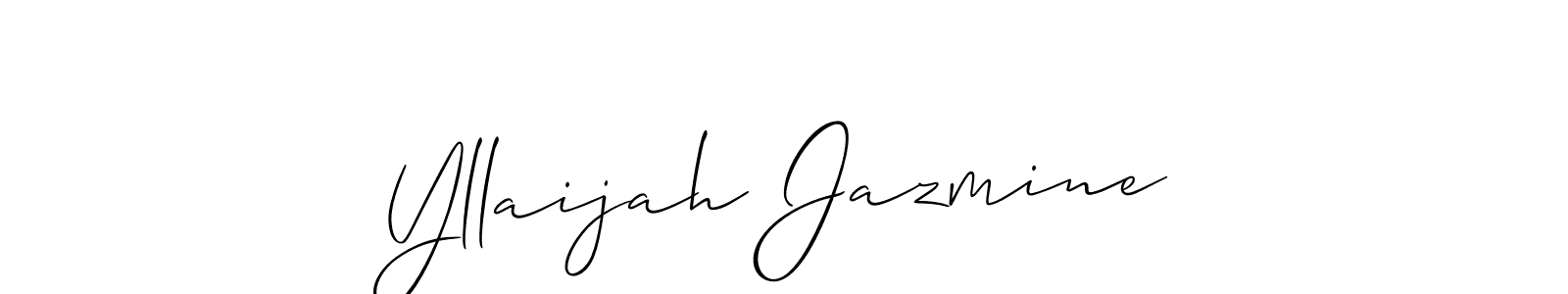 Here are the top 10 professional signature styles for the name Yllaijah Jazmine. These are the best autograph styles you can use for your name. Yllaijah Jazmine signature style 2 images and pictures png