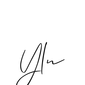 Once you've used our free online signature maker to create your best signature Allison_Script style, it's time to enjoy all of the benefits that Yln name signing documents. Yln signature style 2 images and pictures png