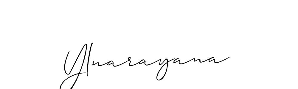 Similarly Allison_Script is the best handwritten signature design. Signature creator online .You can use it as an online autograph creator for name Ylnarayana. Ylnarayana signature style 2 images and pictures png