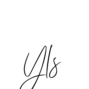 Similarly Allison_Script is the best handwritten signature design. Signature creator online .You can use it as an online autograph creator for name Yls. Yls signature style 2 images and pictures png