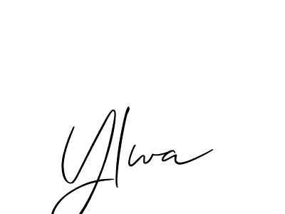 Similarly Allison_Script is the best handwritten signature design. Signature creator online .You can use it as an online autograph creator for name Ylwa. Ylwa signature style 2 images and pictures png