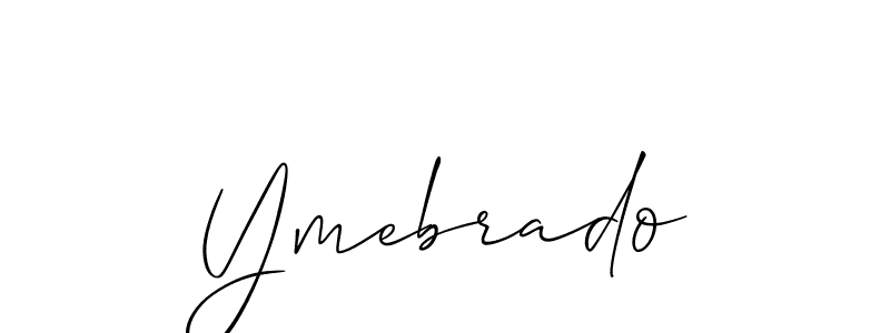 Also we have Ymebrado name is the best signature style. Create professional handwritten signature collection using Allison_Script autograph style. Ymebrado signature style 2 images and pictures png