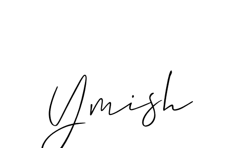 Make a short Ymish signature style. Manage your documents anywhere anytime using Allison_Script. Create and add eSignatures, submit forms, share and send files easily. Ymish signature style 2 images and pictures png