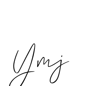 if you are searching for the best signature style for your name Ymj. so please give up your signature search. here we have designed multiple signature styles  using Allison_Script. Ymj signature style 2 images and pictures png