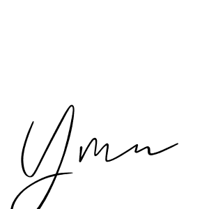 Ymn stylish signature style. Best Handwritten Sign (Allison_Script) for my name. Handwritten Signature Collection Ideas for my name Ymn. Ymn signature style 2 images and pictures png