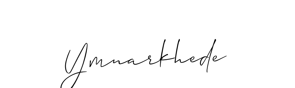 This is the best signature style for the Ymnarkhede name. Also you like these signature font (Allison_Script). Mix name signature. Ymnarkhede signature style 2 images and pictures png