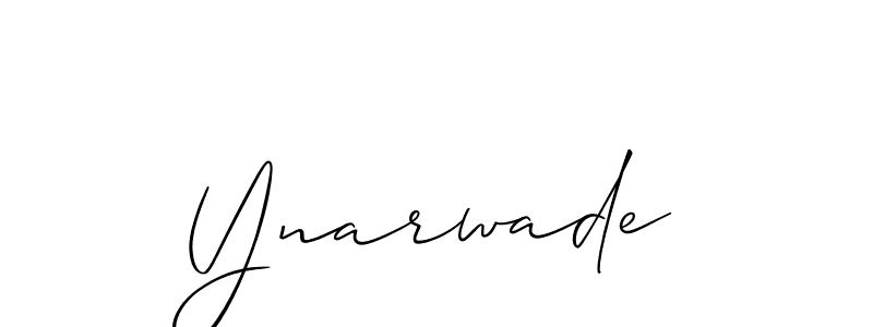 You can use this online signature creator to create a handwritten signature for the name Ynarwade. This is the best online autograph maker. Ynarwade signature style 2 images and pictures png