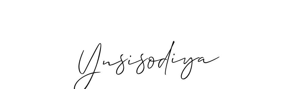 Similarly Allison_Script is the best handwritten signature design. Signature creator online .You can use it as an online autograph creator for name Ynsisodiya. Ynsisodiya signature style 2 images and pictures png