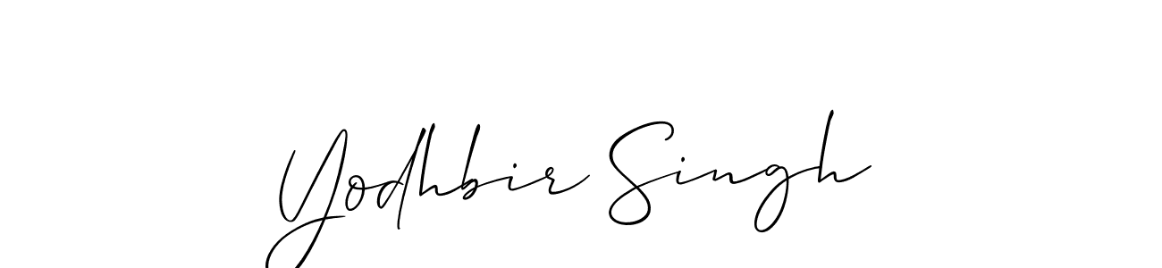 You should practise on your own different ways (Allison_Script) to write your name (Yodhbir Singh) in signature. don't let someone else do it for you. Yodhbir Singh signature style 2 images and pictures png