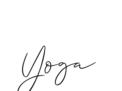 Make a short Yoga signature style. Manage your documents anywhere anytime using Allison_Script. Create and add eSignatures, submit forms, share and send files easily. Yoga signature style 2 images and pictures png