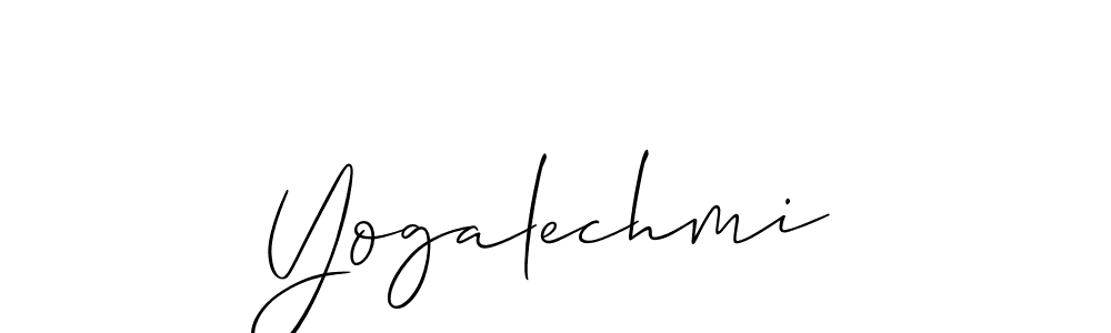 Once you've used our free online signature maker to create your best signature Allison_Script style, it's time to enjoy all of the benefits that Yogalechmi name signing documents. Yogalechmi signature style 2 images and pictures png