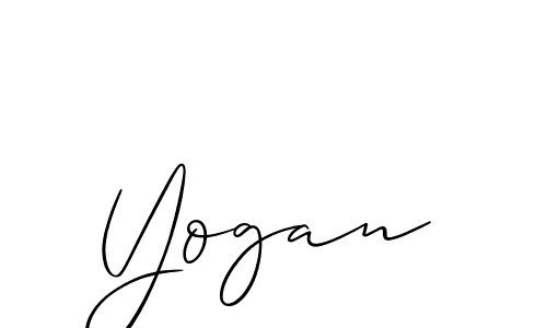 Make a short Yogan signature style. Manage your documents anywhere anytime using Allison_Script. Create and add eSignatures, submit forms, share and send files easily. Yogan signature style 2 images and pictures png