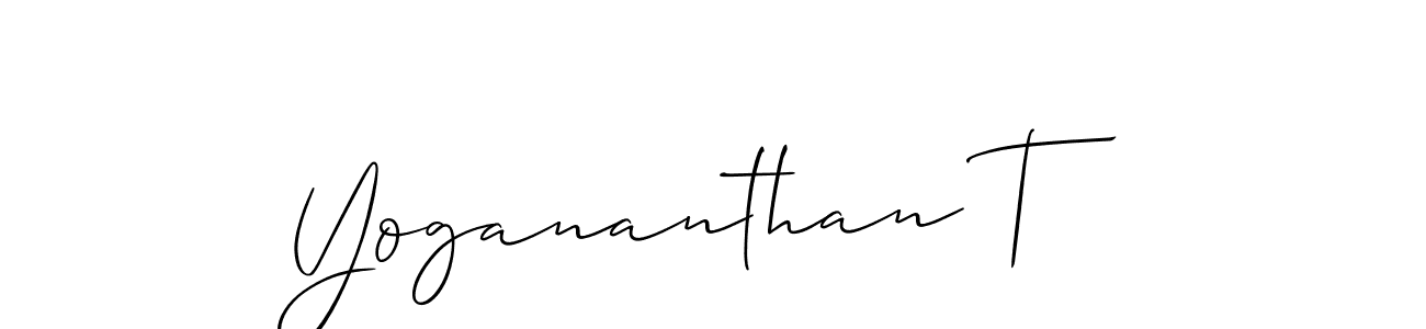 This is the best signature style for the Yogananthan T name. Also you like these signature font (Allison_Script). Mix name signature. Yogananthan T signature style 2 images and pictures png