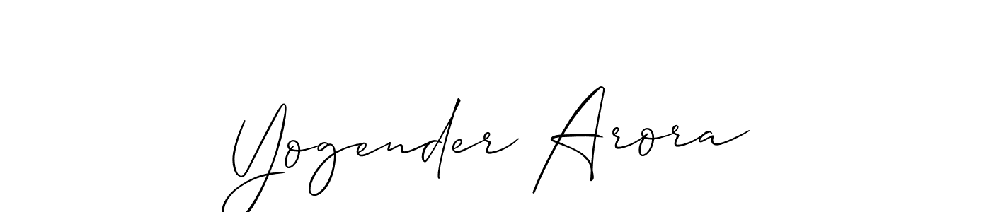 Check out images of Autograph of Yogender Arora name. Actor Yogender Arora Signature Style. Allison_Script is a professional sign style online. Yogender Arora signature style 2 images and pictures png