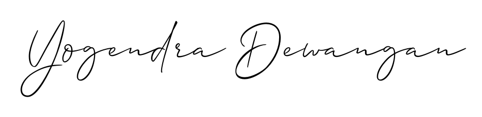 Quickly download Yogendra Dewangan name signature in high-resolution PNG using Allison_Script style. Ready to insert into PDFs and online applications. Yogendra Dewangan signature style 2 images and pictures png