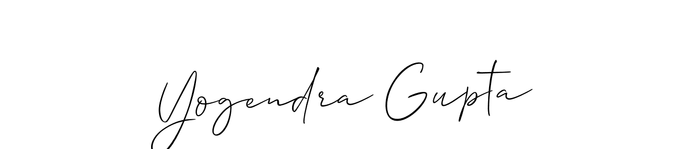 Best and Professional Signature Style for Yogendra Gupta. Allison_Script Best Signature Style Collection. Yogendra Gupta signature style 2 images and pictures png