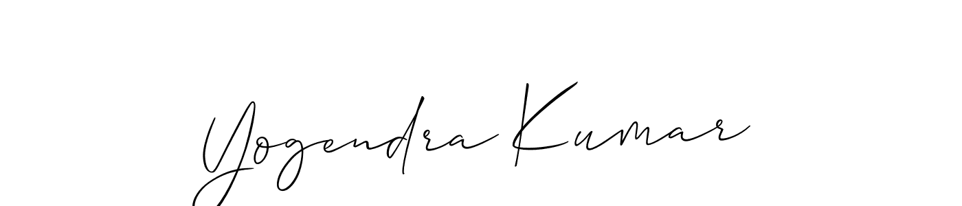 How to Draw Yogendra Kumar signature style? Allison_Script is a latest design signature styles for name Yogendra Kumar. Yogendra Kumar signature style 2 images and pictures png