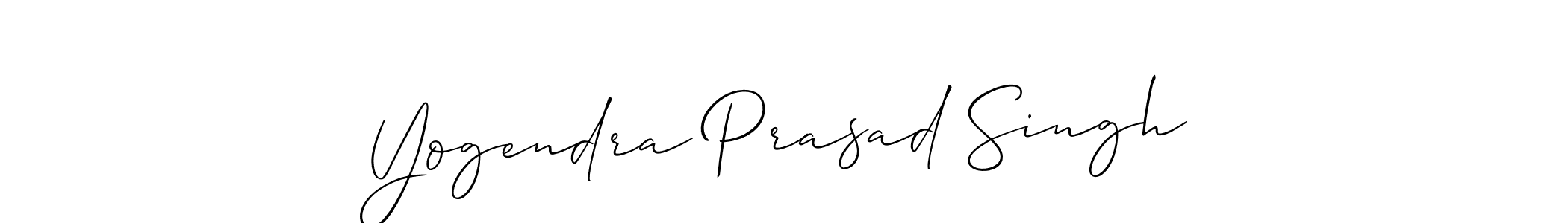 It looks lik you need a new signature style for name Yogendra Prasad Singh. Design unique handwritten (Allison_Script) signature with our free signature maker in just a few clicks. Yogendra Prasad Singh signature style 2 images and pictures png