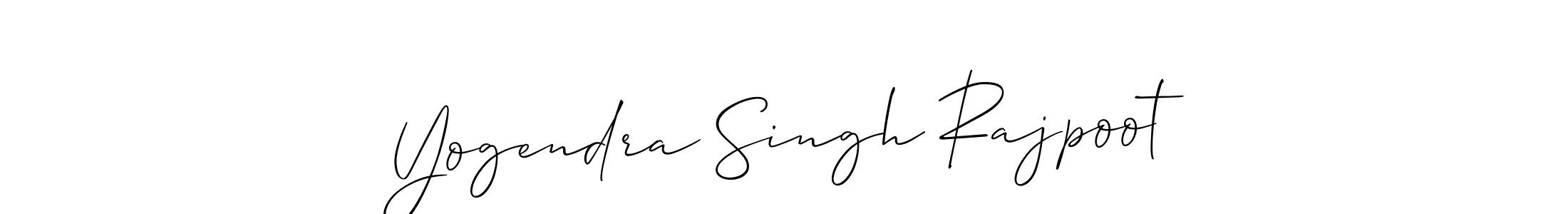 Also You can easily find your signature by using the search form. We will create Yogendra Singh Rajpoot name handwritten signature images for you free of cost using Allison_Script sign style. Yogendra Singh Rajpoot signature style 2 images and pictures png